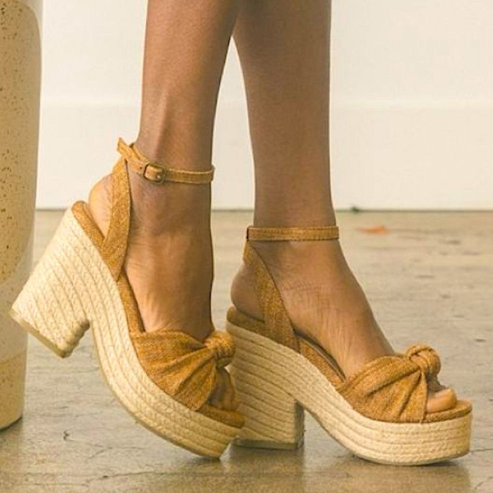 Mackenzie Espadrille Platform Sandal - NIB
